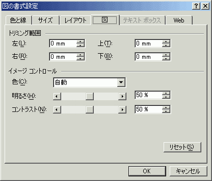 図の書式設定（図）
